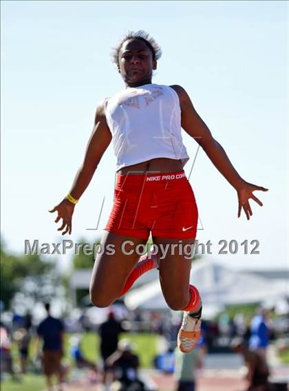 Thumbnail 1 in CIF State Track & Field Championships (Girls Field Events - Finals) photogallery.