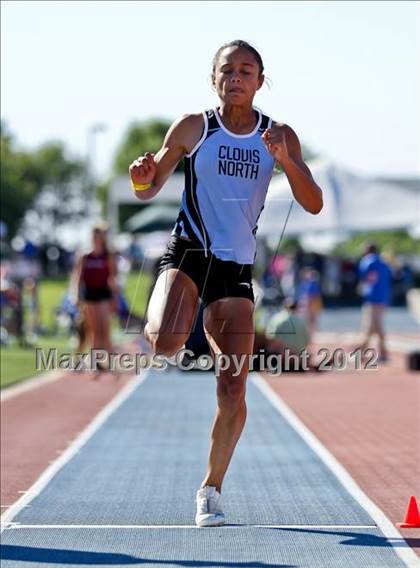Thumbnail 2 in CIF State Track & Field Championships (Girls Field Events - Finals) photogallery.
