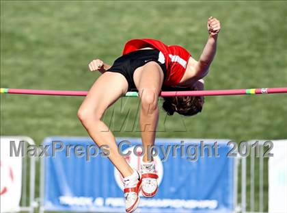Thumbnail 1 in CIF State Track & Field Championships (Girls Field Events - Finals) photogallery.