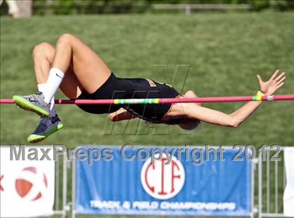Thumbnail 2 in CIF State Track & Field Championships (Girls Field Events - Finals) photogallery.