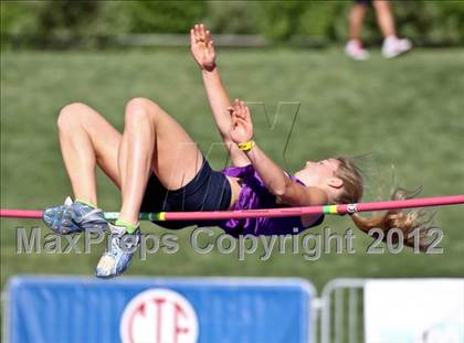 Thumbnail 1 in CIF State Track & Field Championships (Girls Field Events - Finals) photogallery.