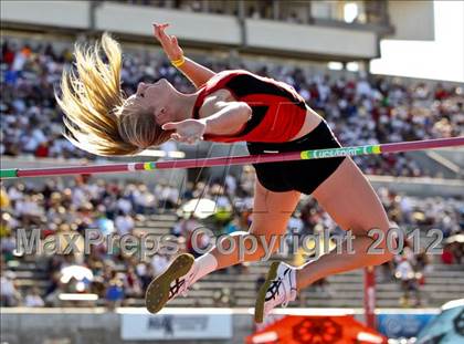 Thumbnail 1 in CIF State Track & Field Championships (Girls Field Events - Finals) photogallery.