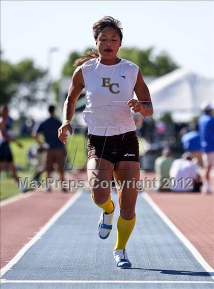 Thumbnail 2 in CIF State Track & Field Championships (Girls Field Events - Finals) photogallery.
