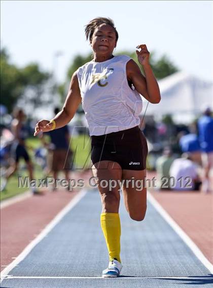 Thumbnail 3 in CIF State Track & Field Championships (Girls Field Events - Finals) photogallery.