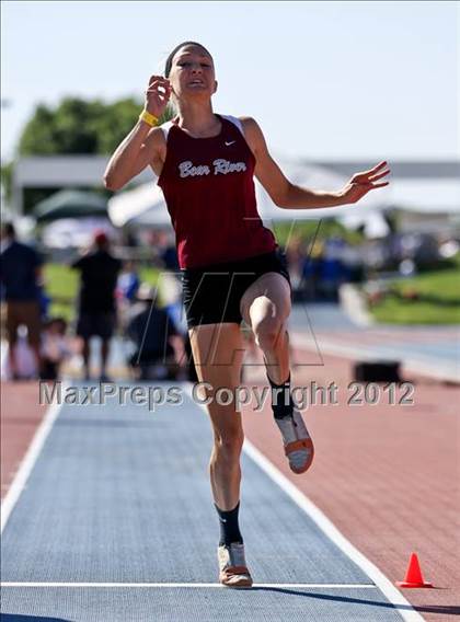 Thumbnail 1 in CIF State Track & Field Championships (Girls Field Events - Finals) photogallery.