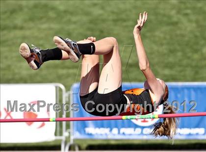 Thumbnail 2 in CIF State Track & Field Championships (Girls Field Events - Finals) photogallery.