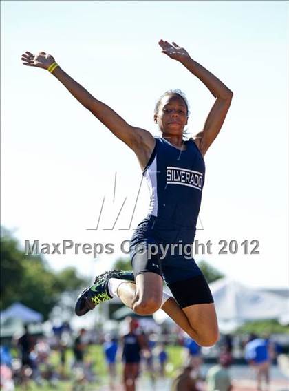 Thumbnail 3 in CIF State Track & Field Championships (Girls Field Events - Finals) photogallery.