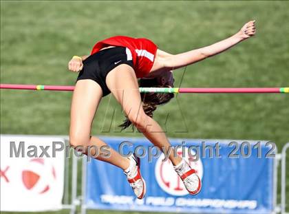 Thumbnail 3 in CIF State Track & Field Championships (Girls Field Events - Finals) photogallery.