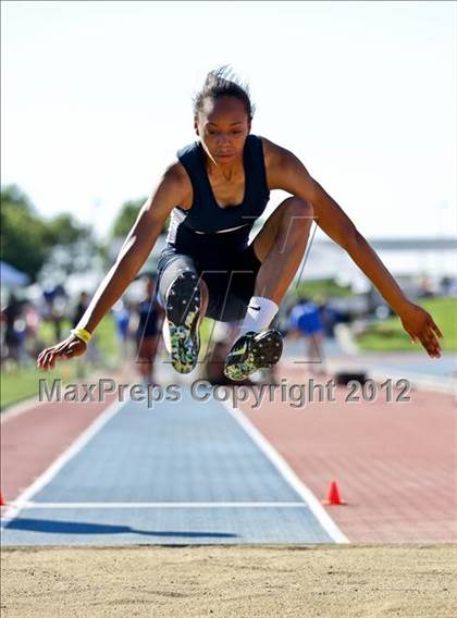 Thumbnail 3 in CIF State Track & Field Championships (Girls Field Events - Finals) photogallery.