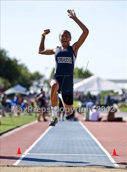 Thumbnail 3 in CIF State Track & Field Championships (Girls Field Events - Finals) photogallery.