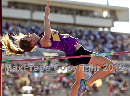 Thumbnail 2 in CIF State Track & Field Championships (Girls Field Events - Finals) photogallery.