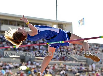 Thumbnail 2 in CIF State Track & Field Championships (Girls Field Events - Finals) photogallery.