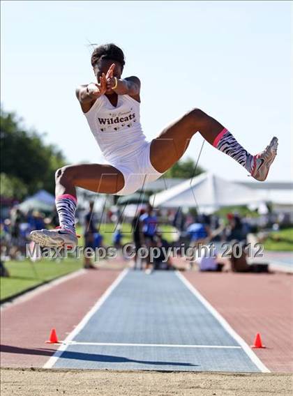 Thumbnail 2 in CIF State Track & Field Championships (Girls Field Events - Finals) photogallery.