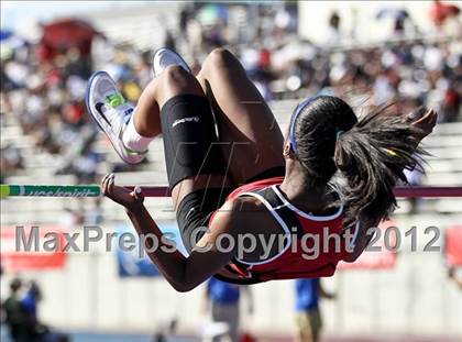 Thumbnail 1 in CIF State Track & Field Championships (Girls Field Events - Finals) photogallery.