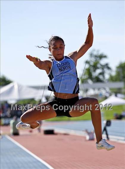 Thumbnail 2 in CIF State Track & Field Championships (Girls Field Events - Finals) photogallery.