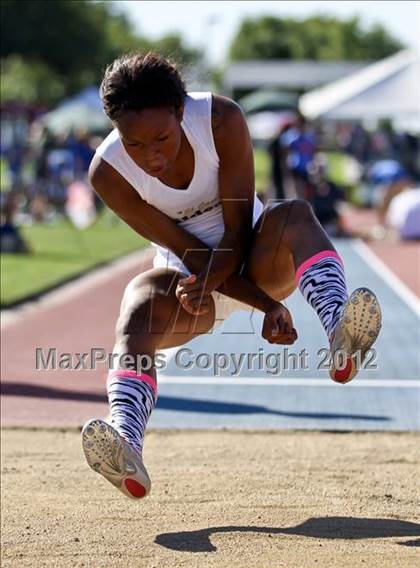Thumbnail 1 in CIF State Track & Field Championships (Girls Field Events - Finals) photogallery.