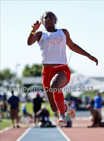 Thumbnail 2 in CIF State Track & Field Championships (Girls Field Events - Finals) photogallery.