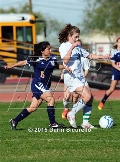 Thumbnail 2 in Tanque Verde vs. Poston Butte (Apache Junction Tournament) photogallery.