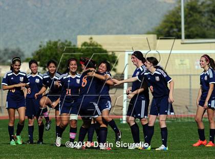 Thumbnail 2 in Tanque Verde vs. Poston Butte (Apache Junction Tournament) photogallery.