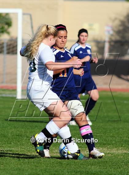 Thumbnail 2 in Tanque Verde vs. Poston Butte (Apache Junction Tournament) photogallery.