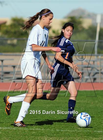 Thumbnail 2 in Tanque Verde vs. Poston Butte (Apache Junction Tournament) photogallery.