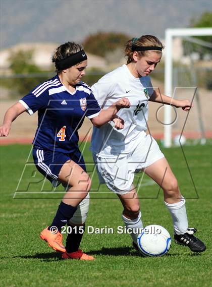 Thumbnail 2 in Tanque Verde vs. Poston Butte (Apache Junction Tournament) photogallery.