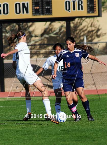 Thumbnail 3 in Tanque Verde vs. Poston Butte (Apache Junction Tournament) photogallery.