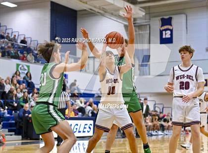 Thumbnail 2 in Yorktown vs. Wes-Del (Delaware County Tournament)  photogallery.