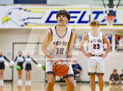 Thumbnail 1 in Yorktown vs. Wes-Del (Delaware County Tournament)  photogallery.