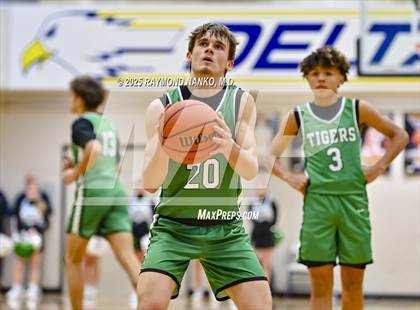Thumbnail 1 in Yorktown vs. Wes-Del (Delaware County Tournament)  photogallery.