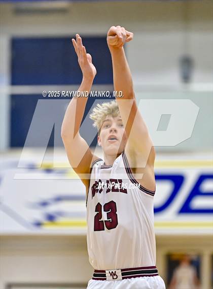 Thumbnail 1 in Yorktown vs. Wes-Del (Delaware County Tournament)  photogallery.