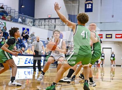 Thumbnail 1 in Yorktown vs. Wes-Del (Delaware County Tournament)  photogallery.