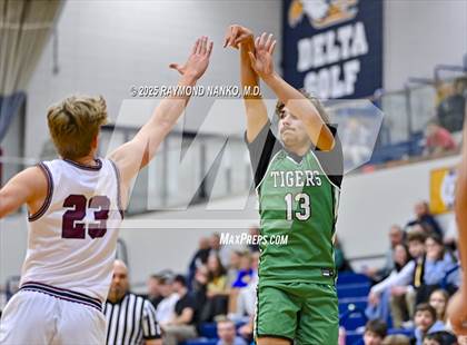 Thumbnail 2 in Yorktown vs. Wes-Del (Delaware County Tournament)  photogallery.