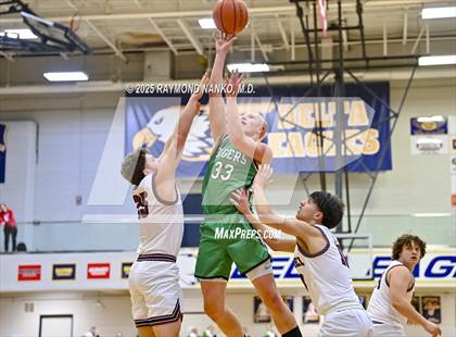 Thumbnail 3 in Yorktown vs. Wes-Del (Delaware County Tournament)  photogallery.