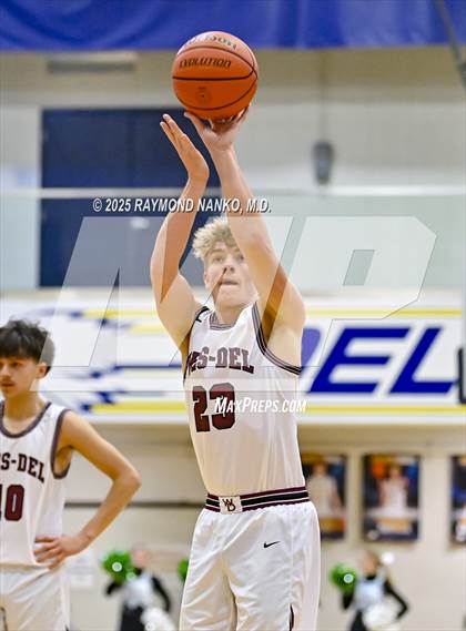 Thumbnail 1 in Yorktown vs. Wes-Del (Delaware County Tournament)  photogallery.