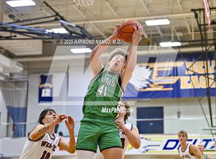 Thumbnail 1 in Yorktown vs. Wes-Del (Delaware County Tournament)  photogallery.