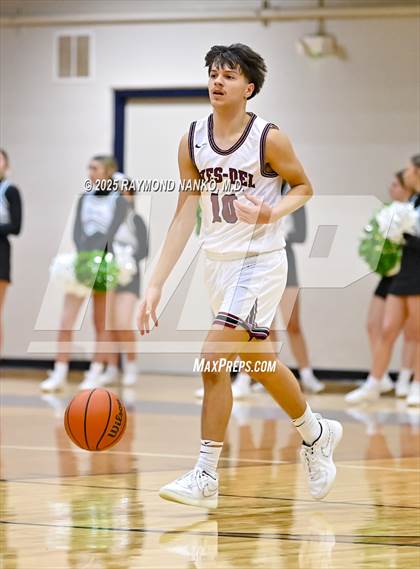 Thumbnail 1 in Yorktown vs. Wes-Del (Delaware County Tournament)  photogallery.