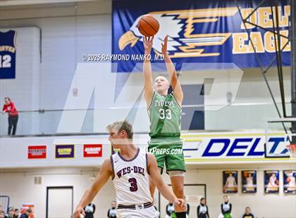 Thumbnail 1 in Yorktown vs. Wes-Del (Delaware County Tournament)  photogallery.