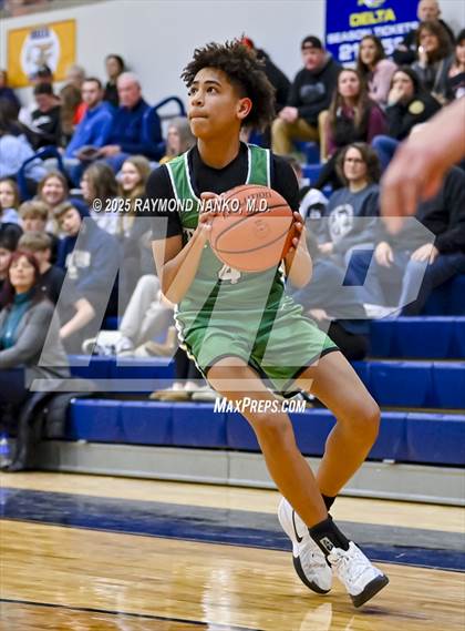 Thumbnail 1 in Yorktown vs. Wes-Del (Delaware County Tournament)  photogallery.