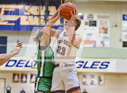 Thumbnail 1 in Yorktown vs. Wes-Del (Delaware County Tournament)  photogallery.