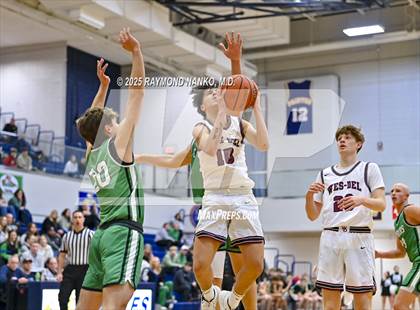 Thumbnail 3 in Yorktown vs. Wes-Del (Delaware County Tournament)  photogallery.