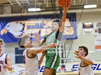 Thumbnail 3 in Yorktown vs. Wes-Del (Delaware County Tournament)  photogallery.