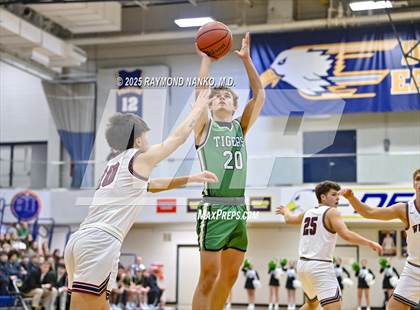 Thumbnail 2 in Yorktown vs. Wes-Del (Delaware County Tournament)  photogallery.