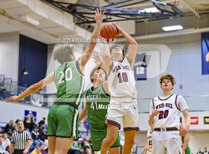 Thumbnail 1 in Yorktown vs. Wes-Del (Delaware County Tournament)  photogallery.