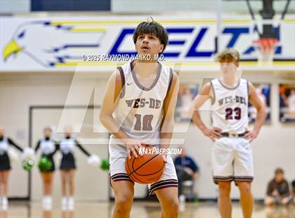 Thumbnail 3 in Yorktown vs. Wes-Del (Delaware County Tournament)  photogallery.