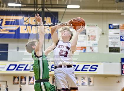 Thumbnail 1 in Yorktown vs. Wes-Del (Delaware County Tournament)  photogallery.