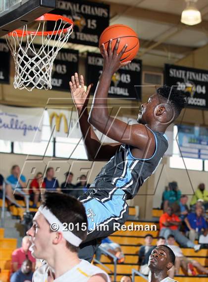 Thumbnail 1 in Spain Park vs. First Assembly Christian Academy (City of Palms Classic) photogallery.