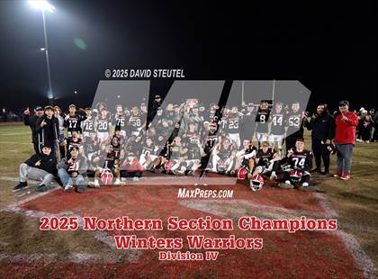 Thumbnail 1 in Hamilton @ Winters (CIF NS Division 4 Final) photogallery.