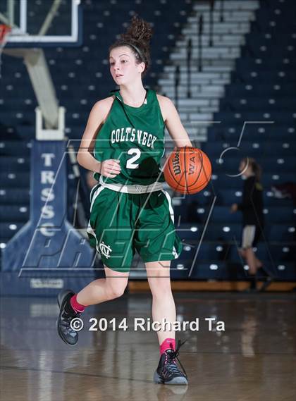 Thumbnail 2 in Freehold Township vs Colts Neck (WOBM Christmas Classic) photogallery.