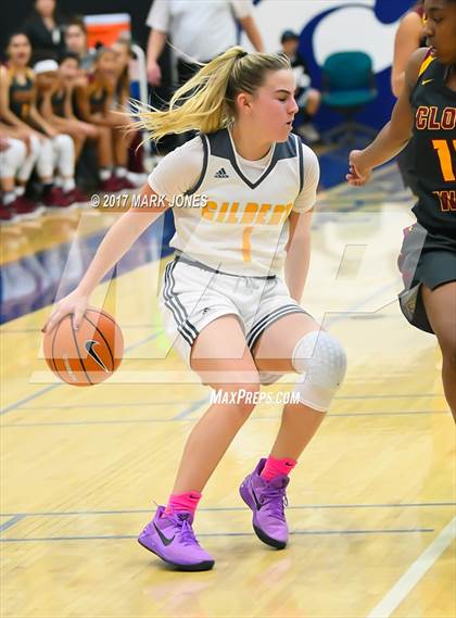 Thumbnail 1 in Gilbert vs. Clovis West (Nike Tournament of Champions) photogallery.